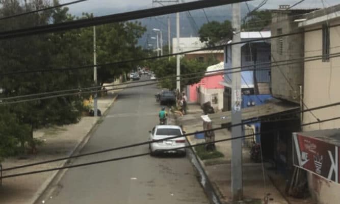 A street in the Dominic Republic