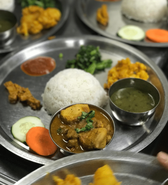 Picture of Nepali food
