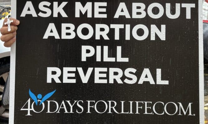 Sign Ask Me about Abortion Pill Reversal