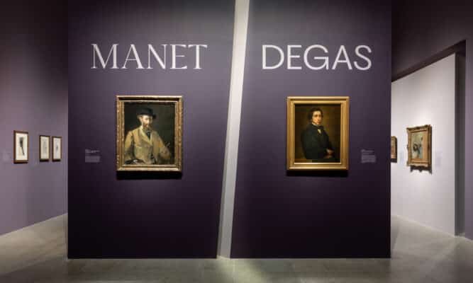 Manet/Degas exhibit 5th Ave, New York, NY