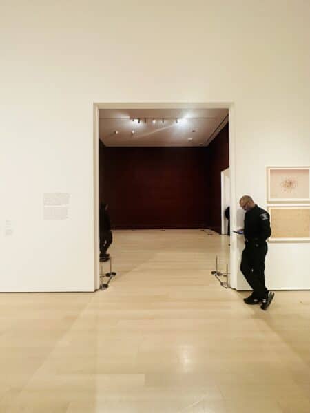 The Chocolate Room exhibit at the MoMA, New York.