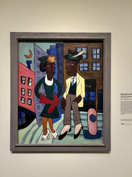 William H. Johnson's Street Life, Harlem, at The Metropolitan Museum of Art