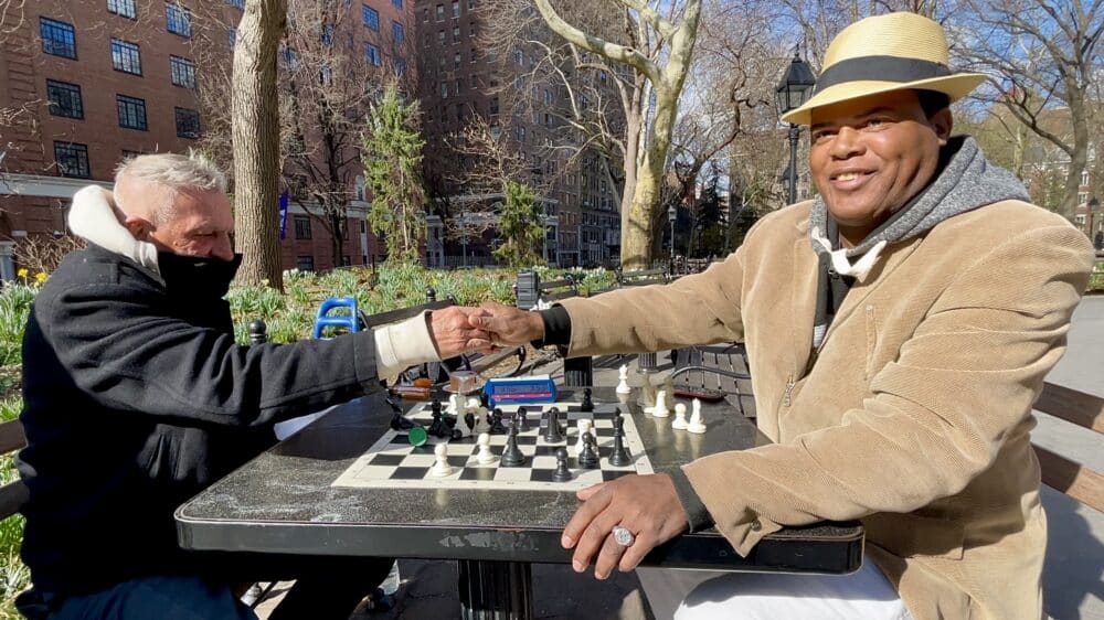 Chess Players in Washington Square Park