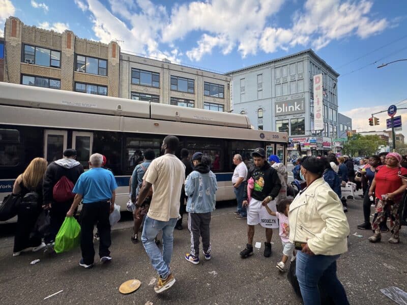 Bus Riders at 149 Street in the Bronx