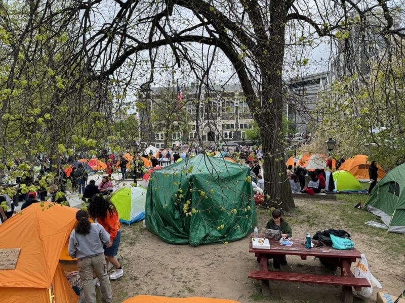 Pro Palestinian Encampment City College of New York 