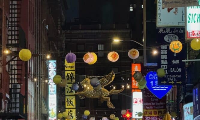 Pell Street, Chinatown NYC