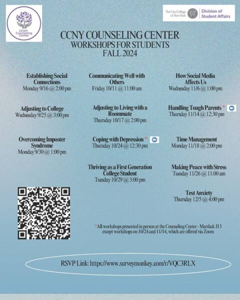 Counseling Center hours