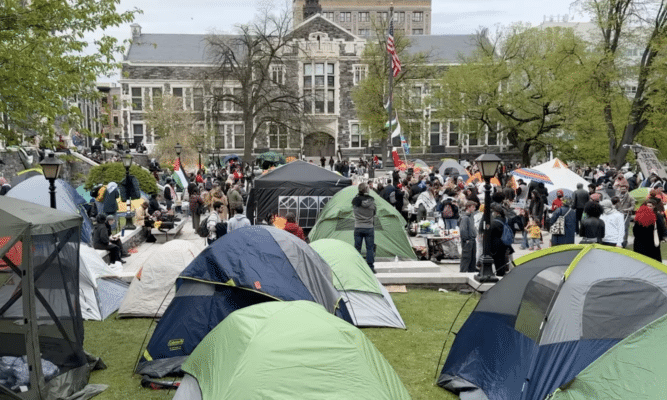 City College Encampment