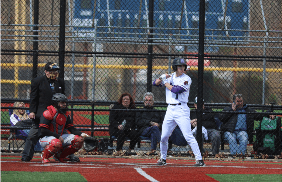 Kevin Budzinski at bat