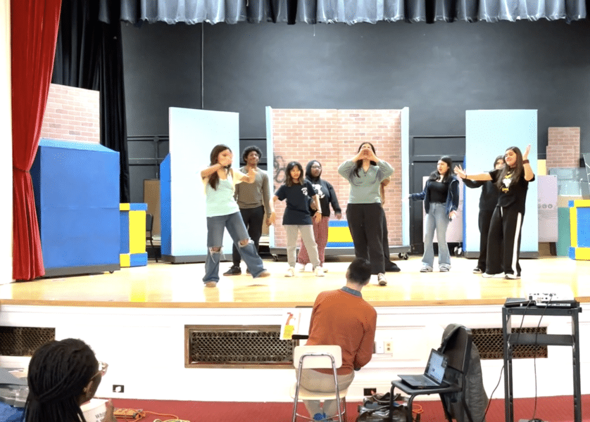 Elmsford high school students in Mean Girls: The Musical