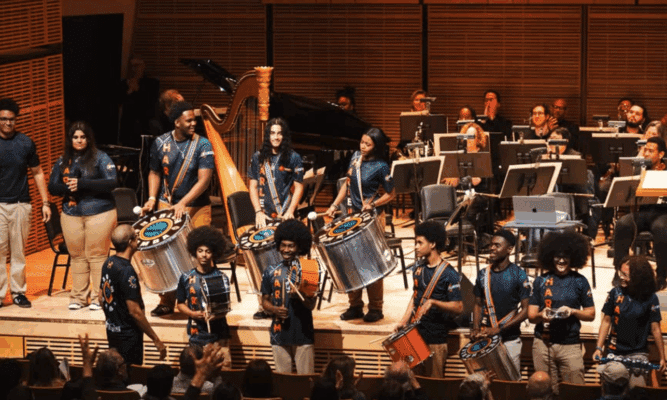 Frederick Douglass Academy Percussion Ensemble