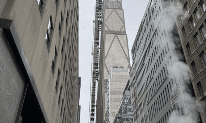 new JP Morgan Chase headquarters in Manhattan