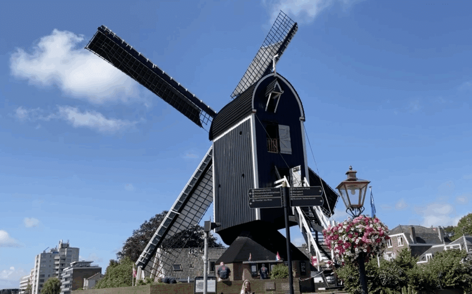 The Netherlands Windmill in Leiden