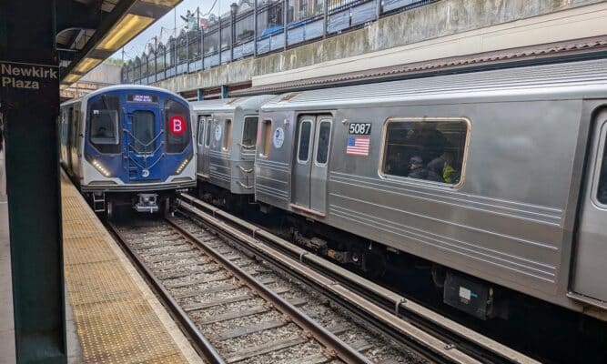 Newkirk Plaza Station. Photo Leon Samdani.