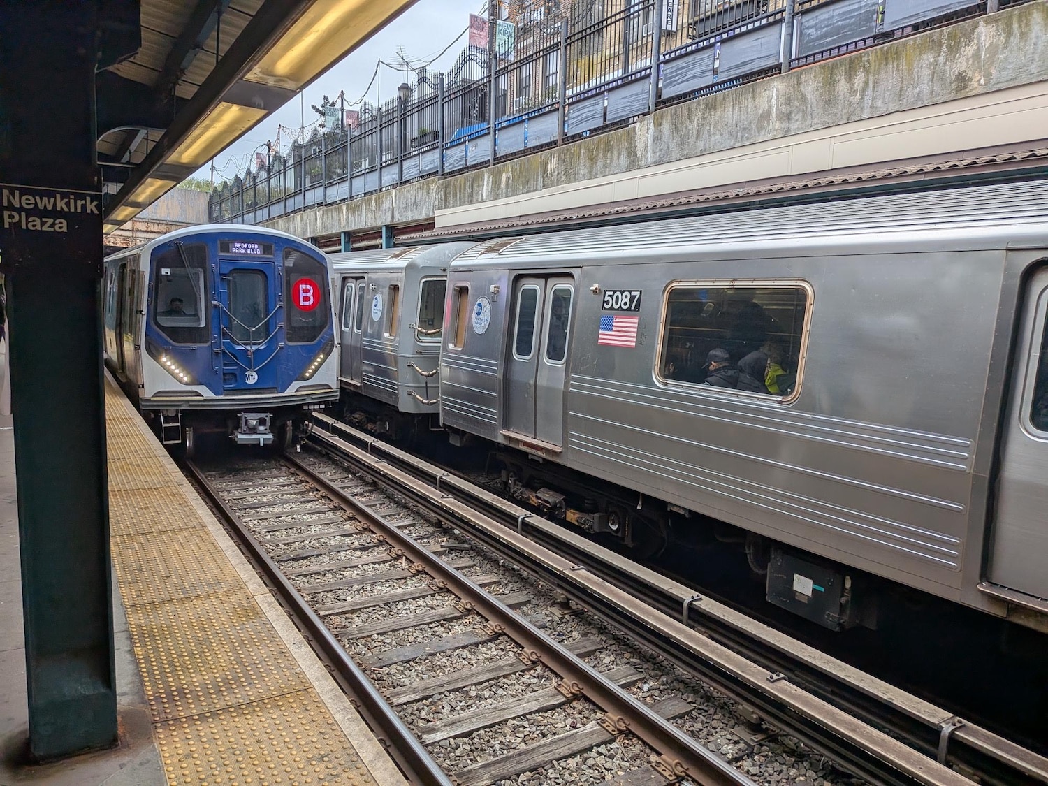 Newkirk Plaza Station. Photo Leon Samdani.